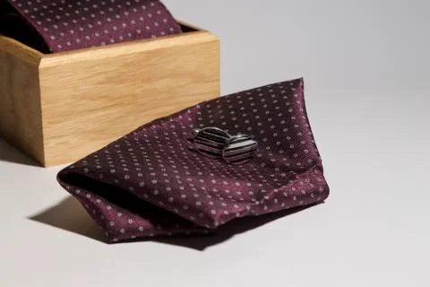 Isolated Cufflinks 스톡 사진