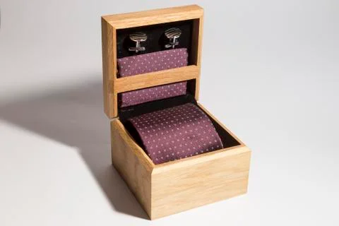 Isolated Cufflinks Stock-Fotos