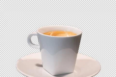 Isolated cup of coffee Stock Photos