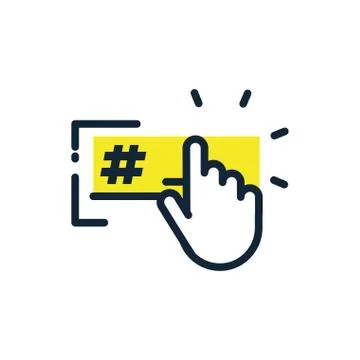 Isolated cursor and code vector design 스톡 일러스트