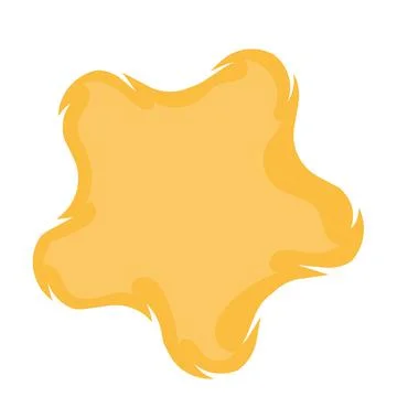 Isolated cute sticker of a star shape icon Vector Stock Illustration