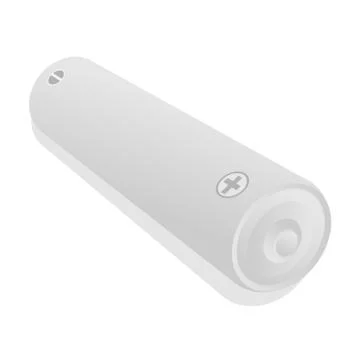 Isolated cylinder battery Stock Illustration
