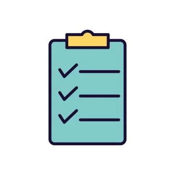 Isolated data document line and fill style icon vector design Stock Illustration