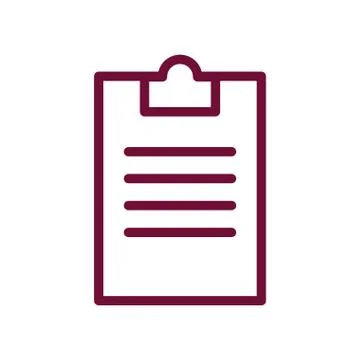 Isolated data document line style icon vector design Stock Illustration