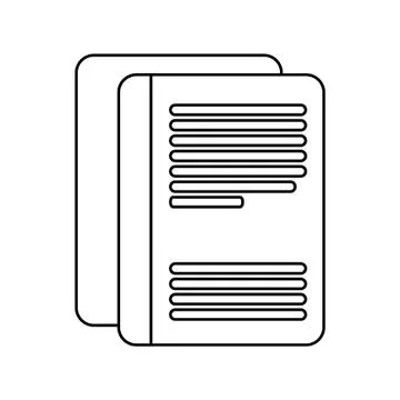 Isolated data document vector design 스톡 일러스트