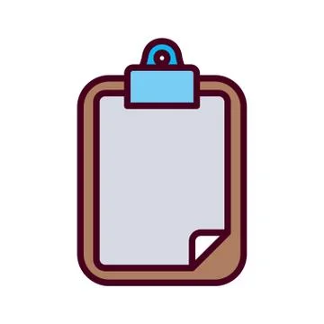 Isolated data document vector design Stock Illustration