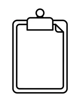 Isolated data document vector design Stockillustratie