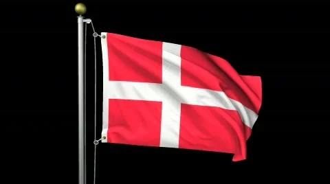 Isolated Denmark Stock Footage 445152