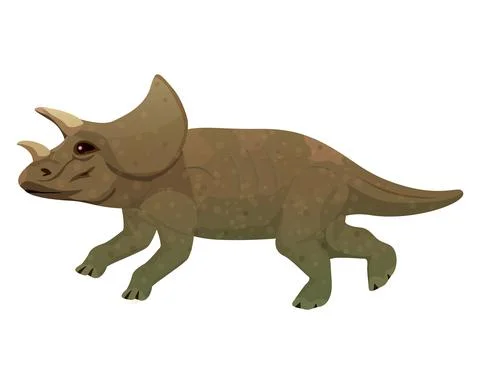 Isolated dinosaur on white background vector design Stock Illustration