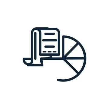 Isolated document and cake vector design 스톡 일러스트