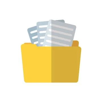 Isolated document vector design Stock Illustration