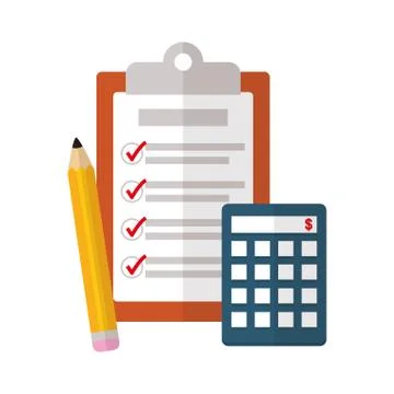 Isolated document vector design Illustrazione stock