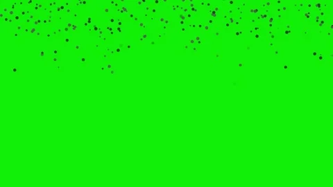 Isolated dots element on chroma key green screen background with fluid Stock Footage 337047301