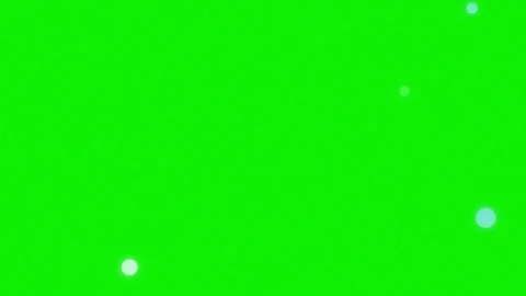 Isolated dots element on chroma key green screen background with falling Stock Footage 337047464
