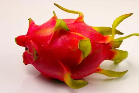Isolated dragon fruit Stock Photos