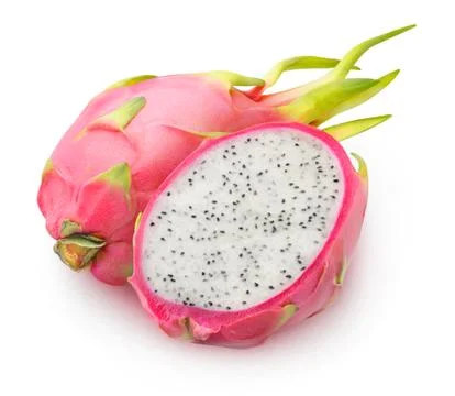 Isolated dragonfruits Stock Photos