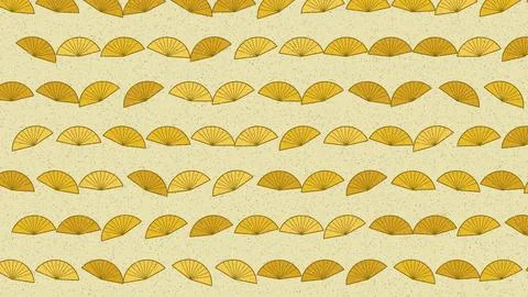 Isolated dried leaf pattern on transparent background illustration Stock Illustration
