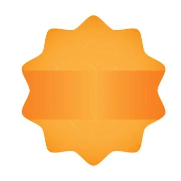 Isolated empty retro premium label Stock Illustration