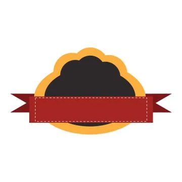 Isolated empty sale label Stock Illustration