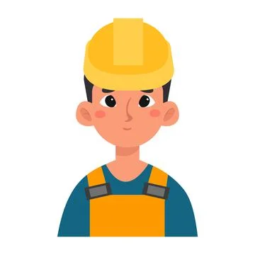 Isolated engineer icon Stock Illustration