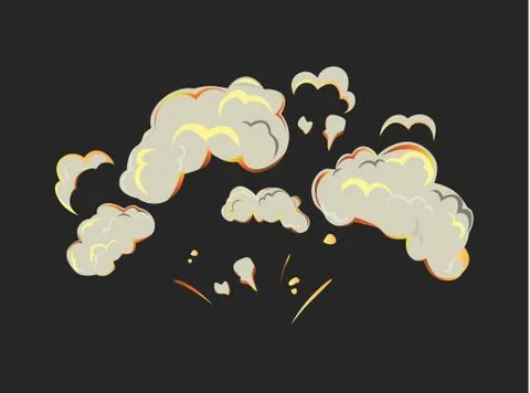 Isolated explosion icon. Illustrazione stock