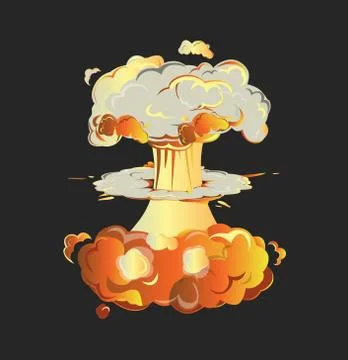 Isolated explosion icon. 스톡 일러스트