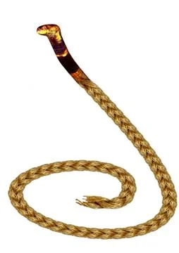 Isolated expression at the end of my rope Stock Illustration