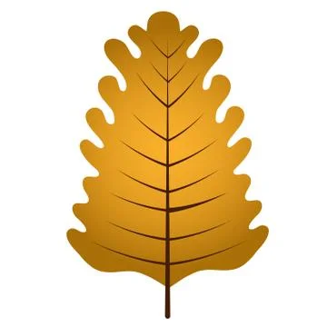 Isolated fall leaf 스톡 일러스트