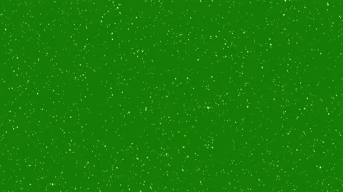 Isolated falling snow on Chromakey Green Screen. 4K ultraHD 50 fps video Stock Footage 166326466
