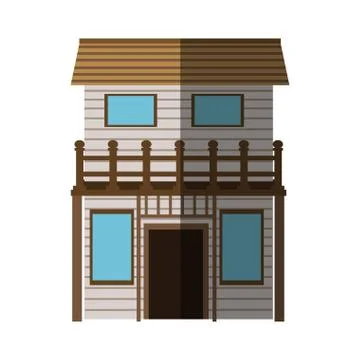 Isolated farm building design Ilustración de archivo