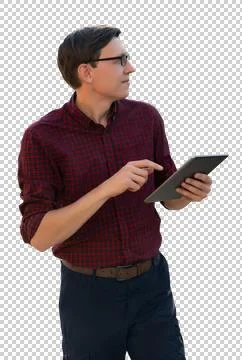Isolated farmer Stock Photos