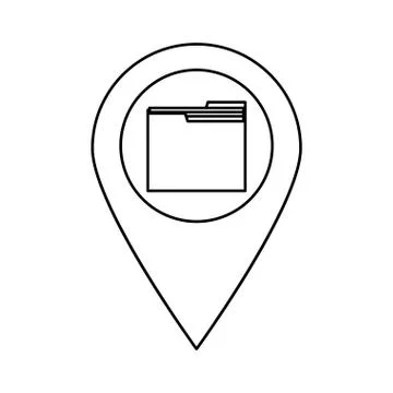 Isolated file design Stock Illustration