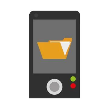 Isolated file design Illustrazione stock