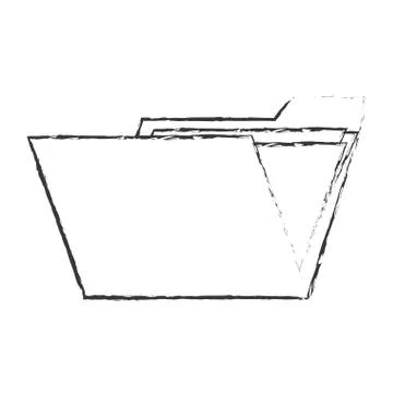Isolated file design Stock Illustration