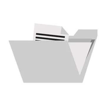 Isolated file design 스톡 일러스트