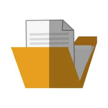 Isolated file design イラスト素材