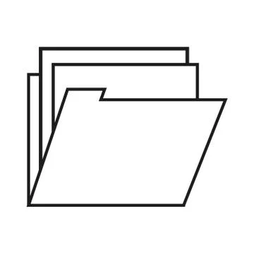Isolated file design イラスト素材