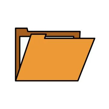 Isolated file design イラスト素材