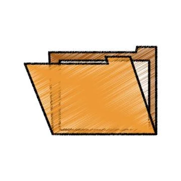 Isolated file design Illustrazione stock