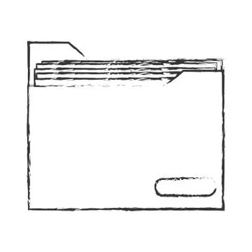 Isolated file design Illustrazione stock