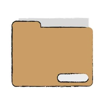 Isolated file design イラスト素材