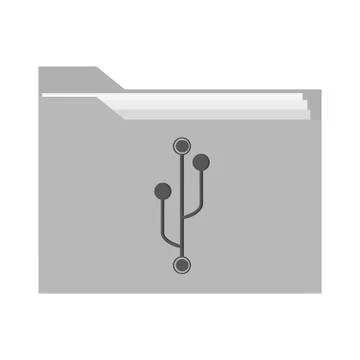Isolated file design 스톡 일러스트