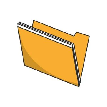 Isolated file document design 스톡 일러스트