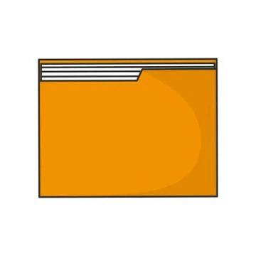 Isolated file document design Stockillustratie
