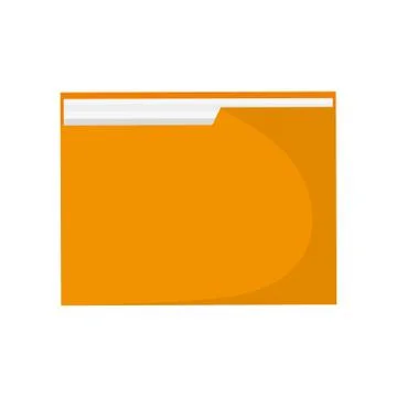 Isolated file document design Stock Illustration