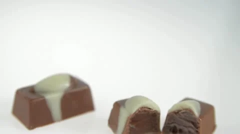 Isolated fine chocolates Video stock 12061781