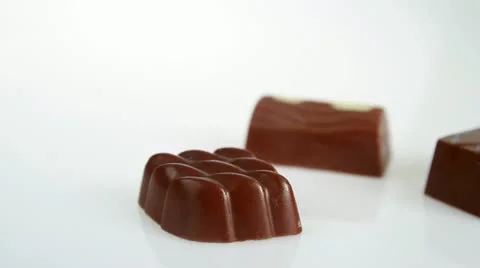 Isolated fine chocolates Video stock 12062090