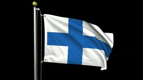 Isolated Finland Stock Footage 445167