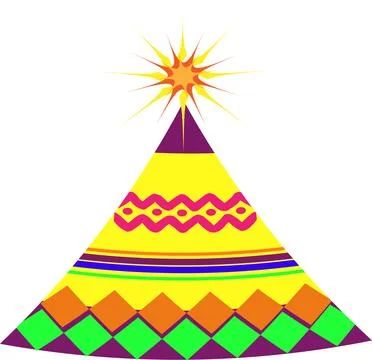 Isolated Firecracker Anar of Diwali Element Vector. Stock Illustration