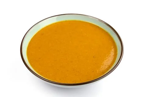 Isolated fish soup on a white background	 Stock Photos